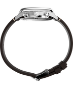 Marlin® Jet Quartz Chronograph 40mm Leather Strap Watch