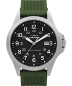 Expedition® Field Post Solar 41mm Silicone Strap Watch
