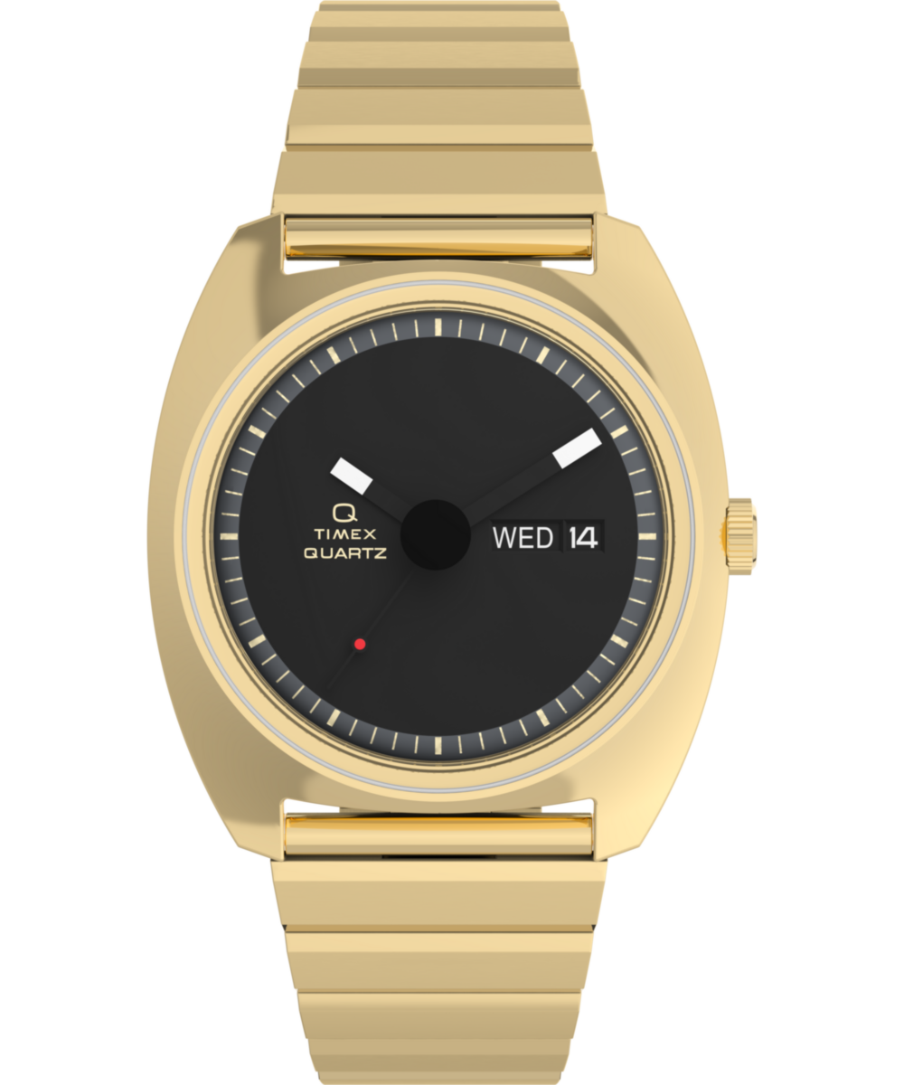 Q Timex® 1975 Enigma 37mm Stainless Steel Bracelet Watch