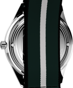 Marlin® Jet Quartz 38mm Fabric Strap Watch