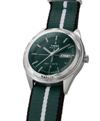 Marlin® Jet Quartz 38mm Fabric Strap Watch