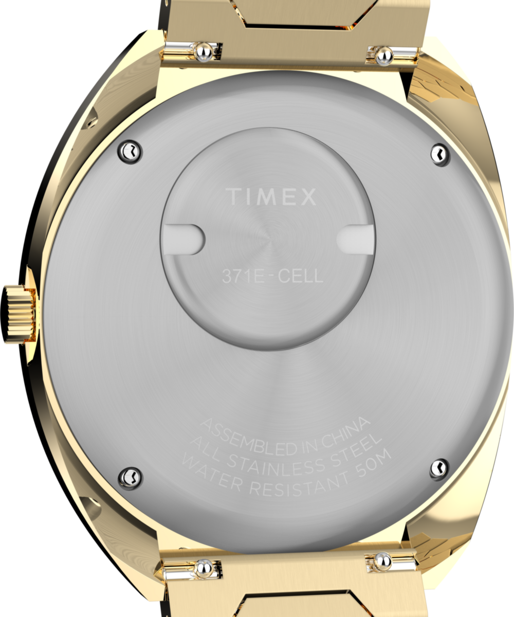 Q Timex® 1972 Time Machine Reissue 39mm Stainless Steel Bracelet Watch