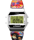 Timex T80 x TVBOY 34mm Resin Strap Watch