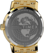 Marlin® Quartz GMT 40mm Stainless Steel Bracelet Watch