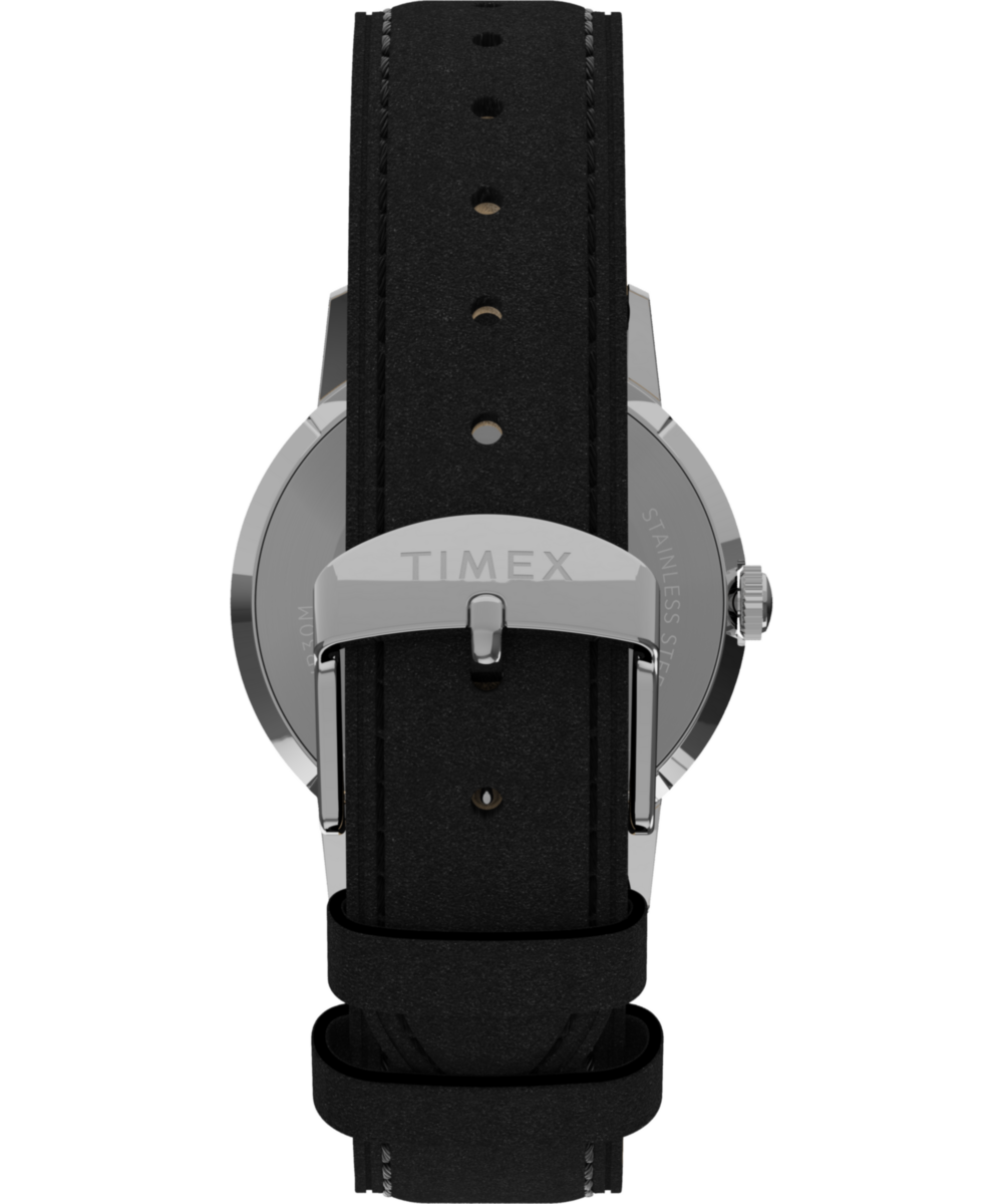 Timex x Todd Snyder 34mm Leather Strap Watch