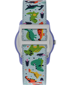 TIMEX TIME MACHINES® 29mm Dinosaur Elastic Fabric Kids Watch