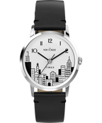 Timex | The New Yorker Marlin® Hand-Wound 34mm Leather Strap Watch